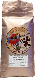 Santos Extra Καφές Φίλτρου Μονοποικιλιακός Arabica Colombia Aroma Supremo σε Κόκκους 1000gr