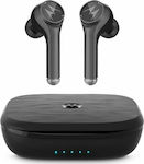 Motorola Vervebuds 800 Bluetooth Handsfree Ακουστικά με Αντοχή στον Ιδρώτα και Θήκη Φόρτισης Μαύρα
