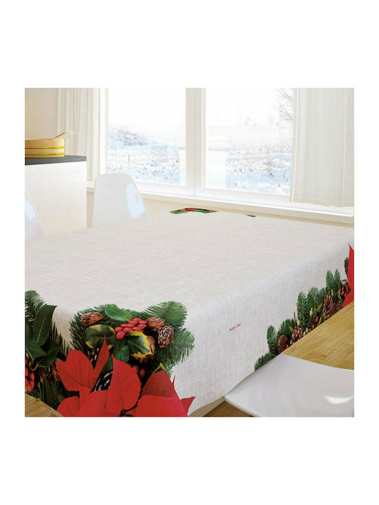 Saint Clair 2024 Christmas Decorated Tablecloth...