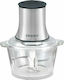 Beper Mini Tocător Multi 500W Cu Recipient 1.5L Inox