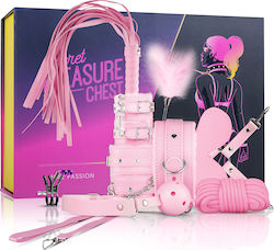 LoveBoxxx Secret Pleasure Chest BDSM Kit σε Ροζ Χρώμα LoveBoxxx Secret Pleasure Chest BDSM Kit σε Ροζ Χρώμα