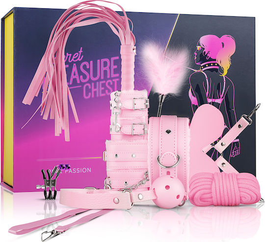 LoveBoxxx Secret Pleasure Chest BDSM Комплект в Розов Цвят