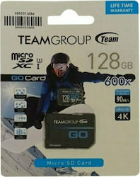 TeamGroup GO Card Micro microSDXC 128GB U3 V30 UHS-I cu adaptor