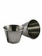 Salvinelli Crecar Backform Creme Karamell Rostfreier Stahl 8x8x6cm 1cm