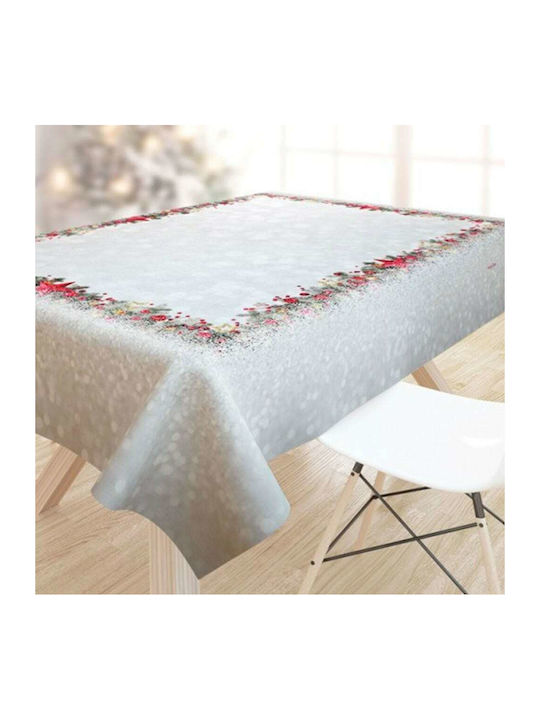 Saint Clair Christmas Fabric Tablecloth Ornamen...