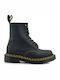 1460 DS Leather Black Boots
