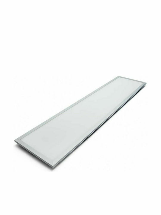 Universe Parallelogram Recessed LED Panel 48W with Natural White Light 119.5x29.5cm