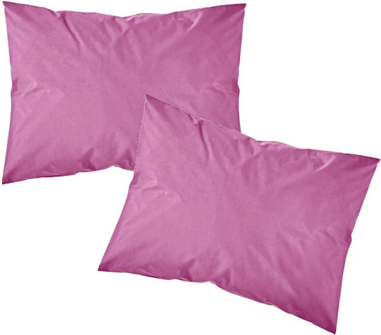 Borea Solid Pillowcase Set 4 Purple 50x70cm.