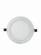 Ledvance Round Recessed LED Panel 22W with Natural White Light 22.5x22.5cm