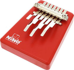 Nino Percussion Wood Kalimba Red