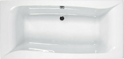 Carron Bathrooms Linea Carronite Μπανιέρα με Υδρομασάζ 190x90cm