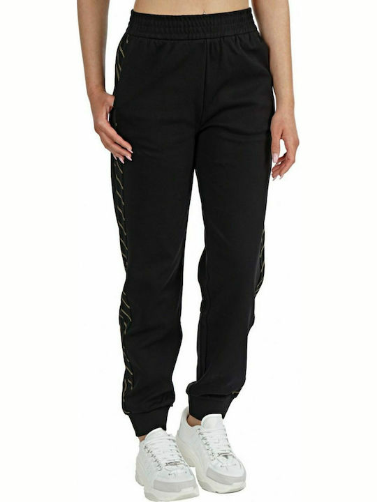 Emporio Armani Pantaloni de trening pentru femei Negru