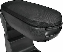 vidaXL Car Fabric Armrest for Volkswagen Polo 9N/9N2/9N3 Black