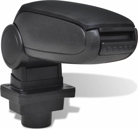 vidaXL Car Fabric Armrest for Skoda Fabia MK1 (1999-2007) Black