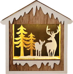 Panafan Beleuchtete Holzfigur Für Krippe Braun Joylight Panafan Beleuchtete Holzfigur Für Krippe Braun Joylight