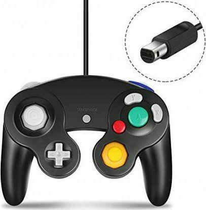 GameCube controller Classic Magazin online pentru Wii Negru