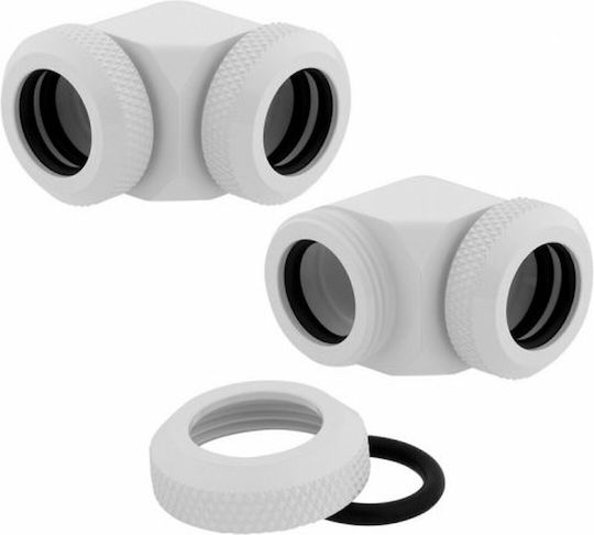 Corsair Hydro X Series XF Hardline Fittings White