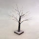 Aca Christmas Decorative Snowy Illuminated Plastic Tree Natural Appearance 45cm IP20 Battery Black