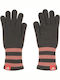 Pattern XY Khaki Gestrickt Handschuhe