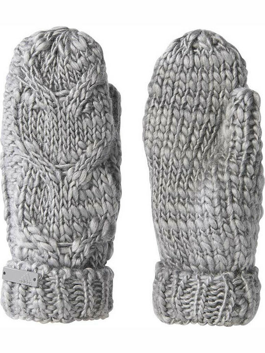 Adidas Climawarm Gray Gestrickt Handschuhe