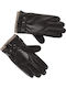 Men's Leather Gloves Brown 98954