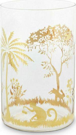 PiP Studio La Majorelle Water Glass Glass Gold 360ml