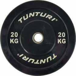 Tunturi Set Discuri De Tip Olimpic Cauciucate 1 x 20kg Φ50mm