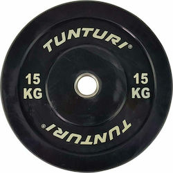 Tunturi Set Discuri De Tip Olimpic Cauciucate 1 x 15kg Φ50mm