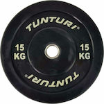 Tunturi Set of Plates Olympic Type Rubber 1 x 15kg Φ50mm