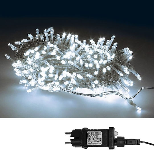 240 Светлини LED 15m. Хладен бял тип Лента 1бр 240 Светлини LED 15m. Хладен бял тип Лента 1бр