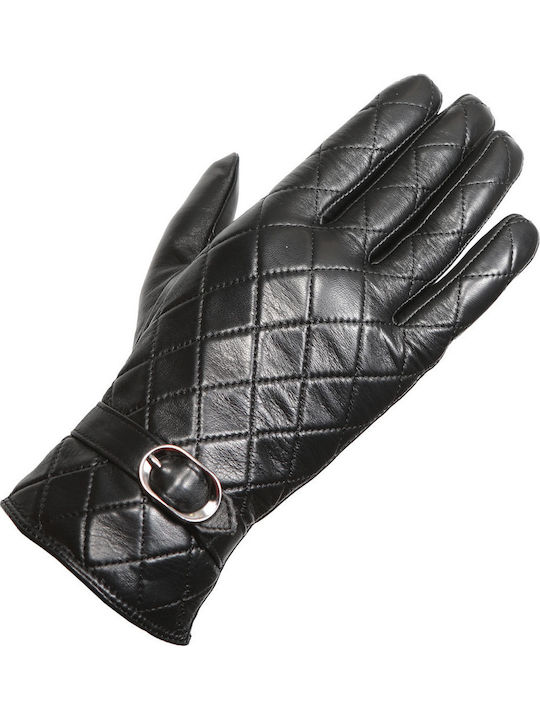 Guy Laroche 98872 Μαύρα Γυναικεία Δερμάτινα Γάντια