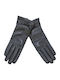 Guy Laroche Women's Leather Gloves Black 98876