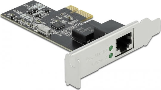 DeLock Ενσύρματη Κάρτα Δικτύου Gigabit (2.5Gbps) Ethernet PCI
