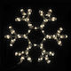 Eurolamp Christmas Plastic Rope Light in Shape Flake White 38x36cm