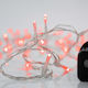 Programmable Christmas LED Light Red 11.95m Eurolamp