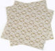 Material für Hochzeitsgeschenke Leinen Taschentuch mit Spitze Quadrat 28x28cm 50Stück