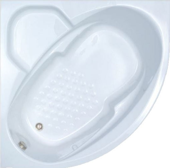 Sanitec Venus Cadă de baie colț Acrilic 130x130cm