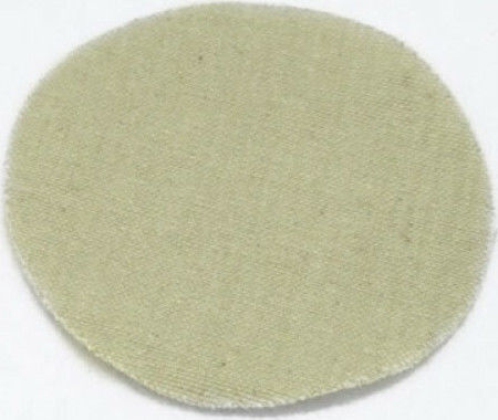 Fabric for Wedding Favors Beige Round Sand Color Napkin 9.5cm 50pcs