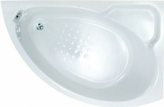 Sanitec Lydia Cadă de baie colț cu montaj dreapta Acrilic 150x100cm