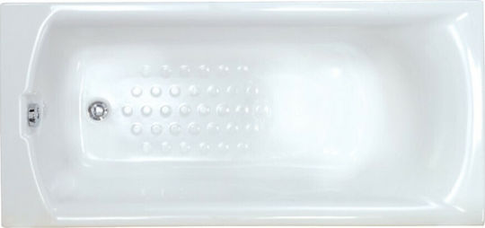 Sanitec Rosa Μπανιέρα Ακρυλική 160x70x60cm