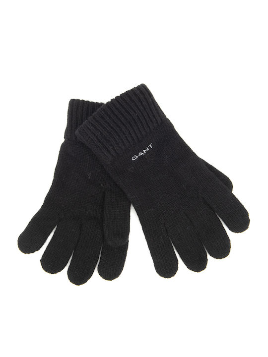 Gant Μαύρα Ανδρικά Μάλλινα Γάντια