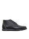 Softies Men's Leather Boots Black