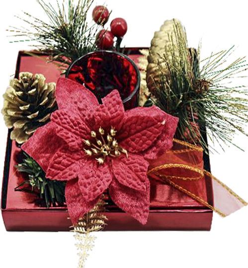 XMASfest Christmas Decorative Flower 15cm