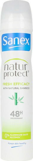 Sanex Natur Protect Fresh Efficacy Deodorant 48h Deodorant 48h sub formă de Spray Fără aluminiu 200ml