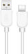 XO NB41 1m Regular USB 2.0 to micro USB Cable White