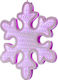 Iliadis Illuminated Christmas Plastic Figure Flake Pink
