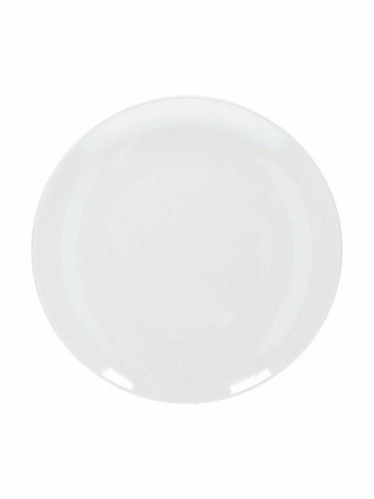 Tognana Plate Shallow made of Melamine White with Diameter 20cm 6pcs