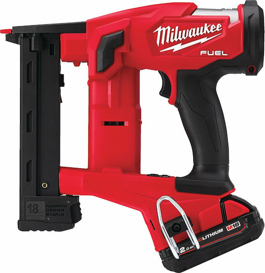 Milwaukee Battery Brad Nailer / Stapler Gun M18 FNCS18GS-202X 18V 2x2Ah for Nails / Staples 4933471940