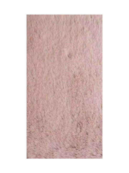 Viokarpet Lapin Skin Rug Rectangular Pink 07