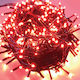 100 Lights LED 5m. Red in String 1pcs
